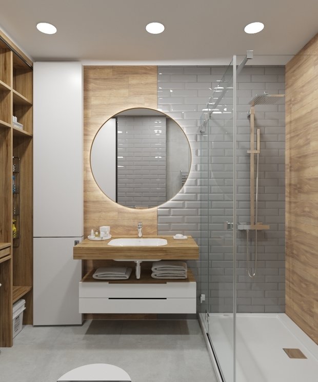 Фото из портфолио Ванная в современном стиле – фотографии дизайна интерьеров на INMYROOM