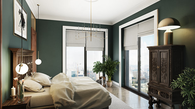 Фото из портфолио "Вокруг света" в ЖК "Крестовский De Luxe" – фотографии дизайна интерьеров на INMYROOM