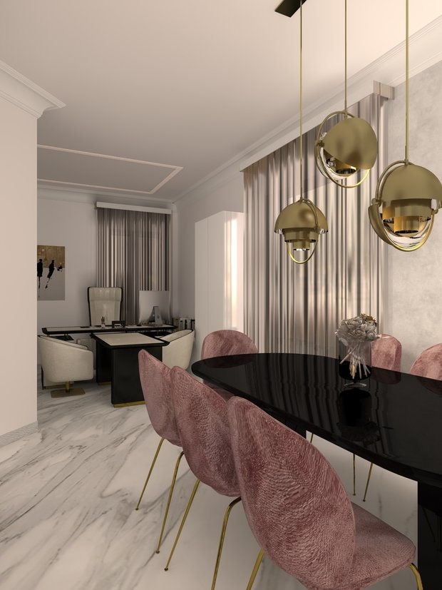 Фото из портфолио Дизайн-проект офиса "New Look" – фотографии дизайна интерьеров на INMYROOM