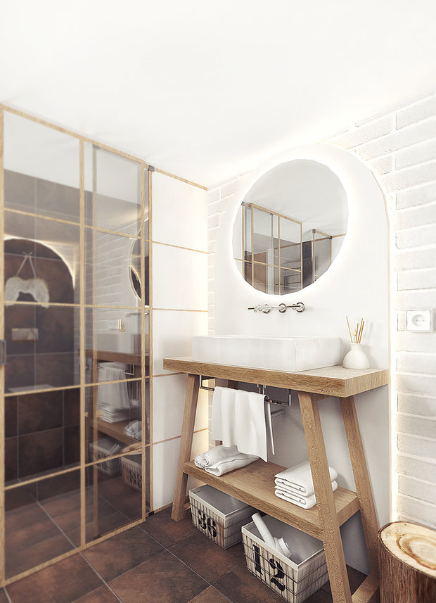 Фото из портфолио Loft Apartment Москва – фотографии дизайна интерьеров на InMyRoom.ru