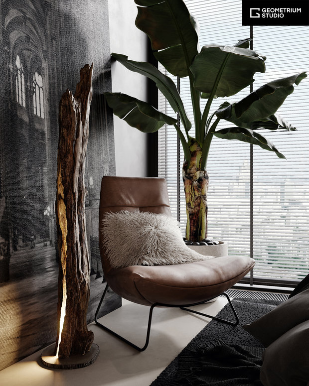 Фото из портфолио ДП Москва Сити 81 м2 – фотографии дизайна интерьеров на INMYROOM