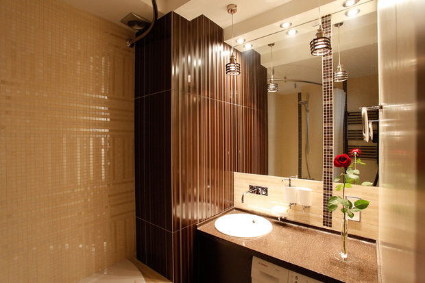 Фотография: Ванная в стиле Современный, Классический, Квартира, Проект недели – фото на INMYROOM