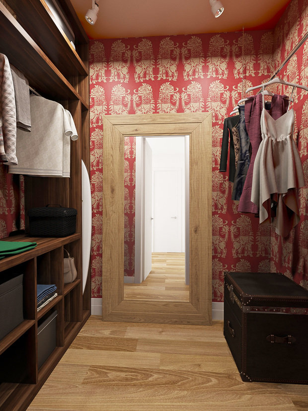 Фотография: Гардеробная в стиле Восточный, Эко – фото на INMYROOM