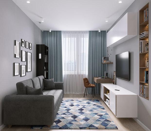 Фото из портфолио ЖК Хорошевский Москва – фотографии дизайна интерьеров на INMYROOM
