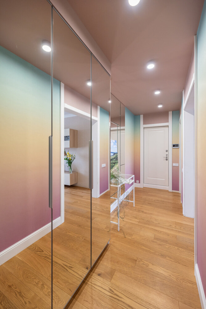 Фотография: Прихожая в стиле Современный, Квартира, Проект недели, 4 и больше, 60-90 метров, Саратовская область, Марина Багуцкая – фото на INMYROOM Фотография: Прихожая в стиле Современный, Квартира, Проект недели, 4 и больше, 60-90 метров, Саратовская область, Марина Багуцкая – фото на INMYROOM