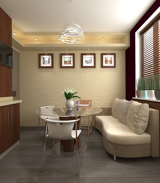 Фото из портфолио Проект кухни – фотографии дизайна интерьеров на INMYROOM