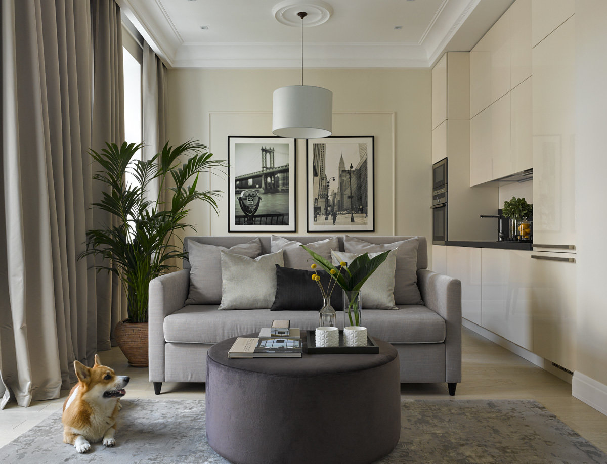 Фотография: в стиле , Квартира, Проект недели, Москва, Дина Салахова, Сергей Ананьев, Сталинка, 2 комнаты, 40-60 метров, энциклопедия_интерьер – фото на INMYROOM Фотография: в стиле , Квартира, Проект недели, Москва, Дина Салахова, Сергей Ананьев, Сталинка, 2 комнаты, 40-60 метров, энциклопедия_интерьер – фото на INMYROOM