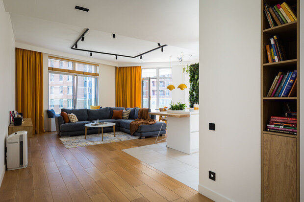 Фотография: Прихожая в стиле Современный, Минимализм, Квартира, Проект дня, Санкт-Петербург, 4 и больше, Более 90 метров, Анна Пенедюк – фото на INMYROOM