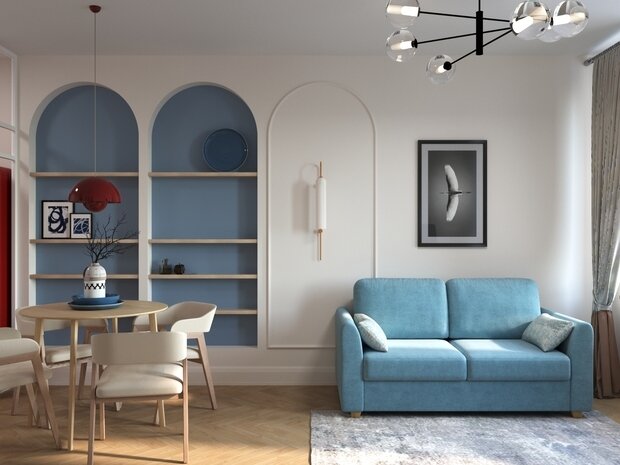 Фото из портфолио Яркая классика – фотографии дизайна интерьеров на INMYROOM