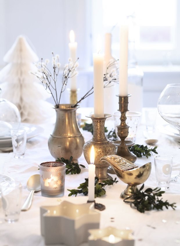 Фото из портфолио Праздничное "белоснежное" настроение РОЖДЕСТВА – фотографии дизайна интерьеров на INMYROOM