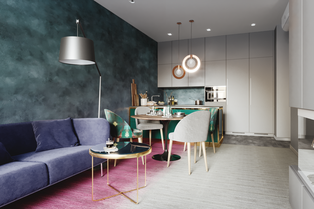 Фото из портфолио Сияние Авроры – фотографии дизайна интерьеров на INMYROOM