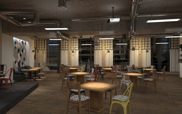 Фото из портфолио Свободное пространство FRAT в Киеве – фотографии дизайна интерьеров на INMYROOM