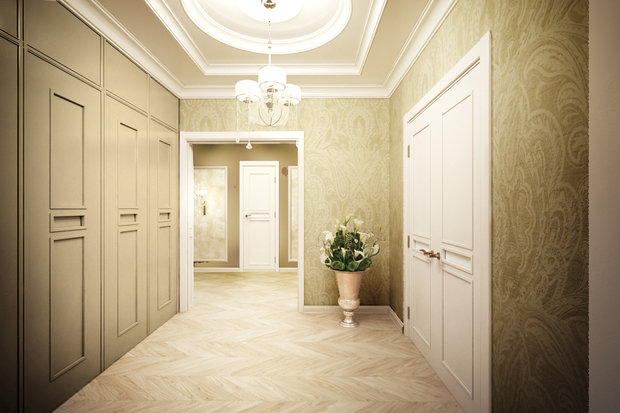 Фото из портфолио Квартира для молодой пары – фотографии дизайна интерьеров на INMYROOM