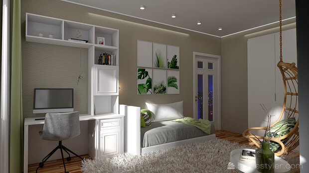 Фото из портфолио Детская для мальчика – фотографии дизайна интерьеров на INMYROOM