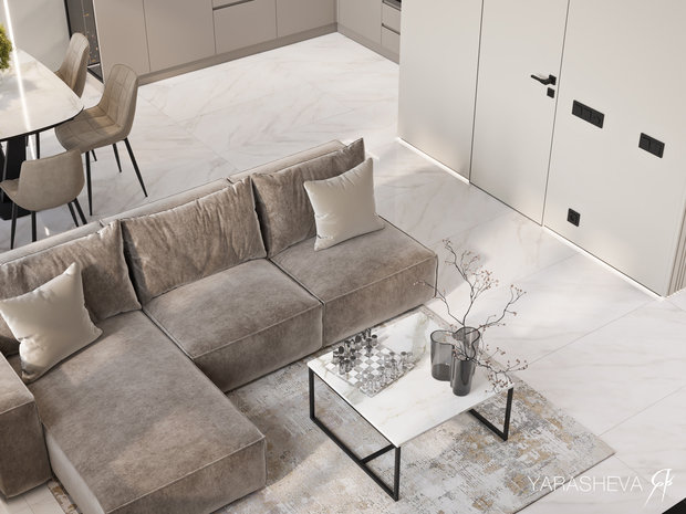 Фото из портфолио ЖК Fresh 92 м кв. – фотографии дизайна интерьеров на INMYROOM