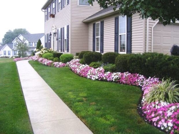 Фото из портфолио Красивые клумбы – фотографии дизайна интерьеров на INMYROOM