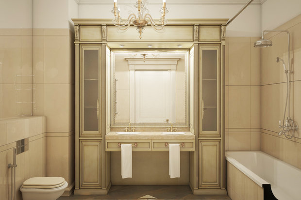 Фото из портфолио Легкая классика - проект квартиры – фотографии дизайна интерьеров на INMYROOM