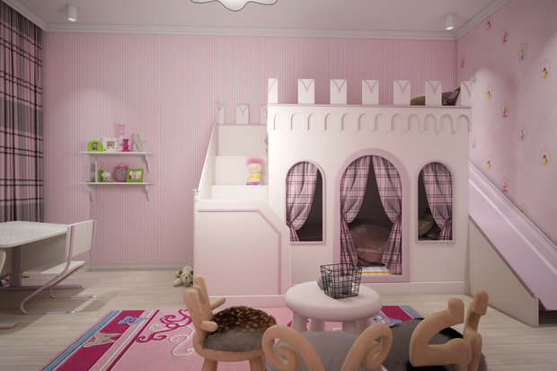 Фото из портфолио Идеи для Детских комнат – фотографии дизайна интерьеров на INMYROOM