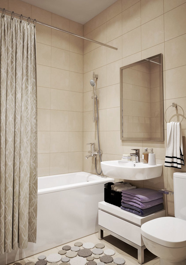 Фото из портфолио Апартаменты в Москве – фотографии дизайна интерьеров на INMYROOM