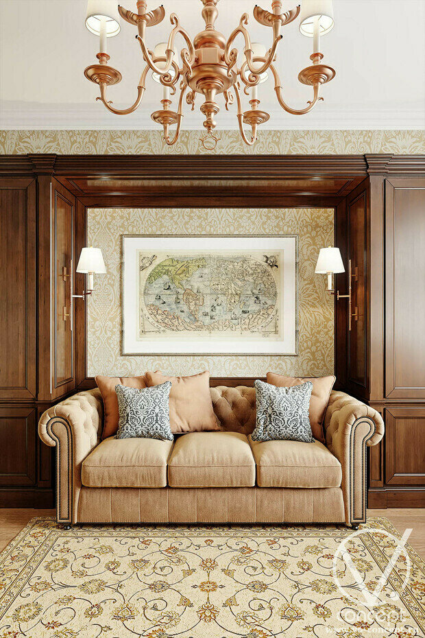 Фото из портфолио ЖК Донской Олимп. 129 м.кв. – фотографии дизайна интерьеров на INMYROOM