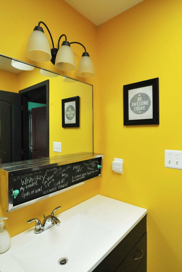 Фотография: Ванная в стиле Лофт, Современный, Квартира, Дома и квартиры – фото на INMYROOM