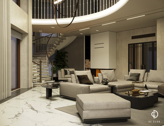 Фото из портфолио Дом 451 м² в с. Кабардинка – фотографии дизайна интерьеров на INMYROOM