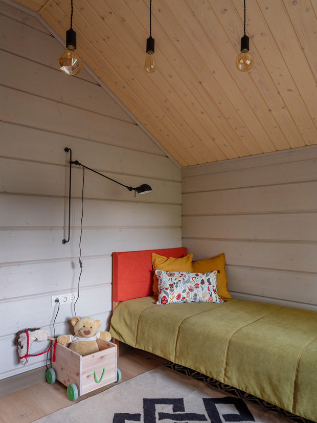 Фотография: Детская в стиле Прованс и Кантри, Дом, Проект недели, Дача, Дом и дача, Московская область, 4 и больше, Более 90 метров, Анна Морозова, Aminteriors, Талеж, Константин Доронченков – фото на INMYROOM