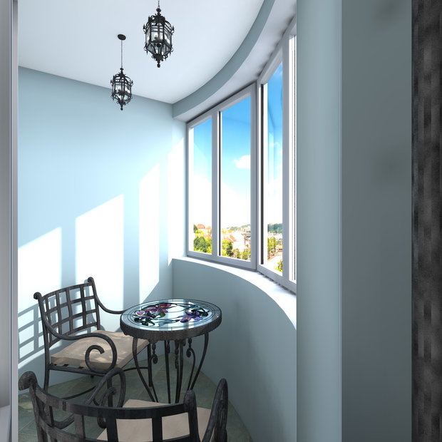 Фото из портфолио Дизайн-проект квартиры в г. Железнодорожный мкр. Центр-2 – фотографии дизайна интерьеров на INMYROOM