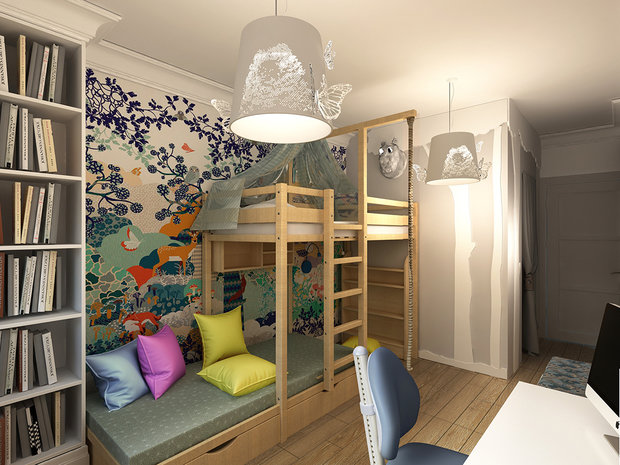 Фото из портфолио Ромашково – фотографии дизайна интерьеров на INMYROOM