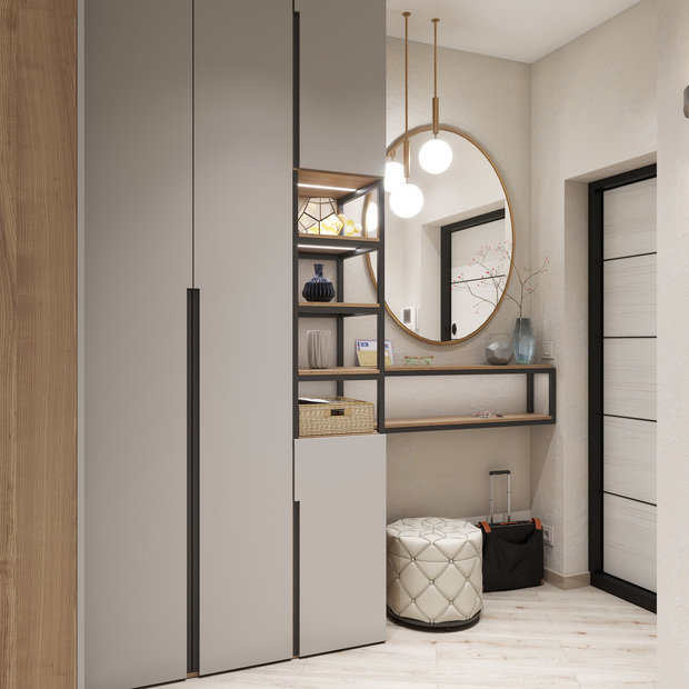 Фото из портфолио г. Новосибирск, жк Марсель – фотографии дизайна интерьеров на INMYROOM