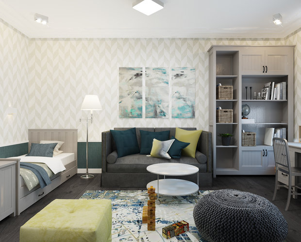 Фото из портфолио Улица 25 Октября, 160 м2 – фотографии дизайна интерьеров на INMYROOM