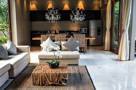 Фотография: Гостиная в стиле Эклектика, Эко, Дом, Дома и квартиры, Городские места, Бали – фото на INMYROOM