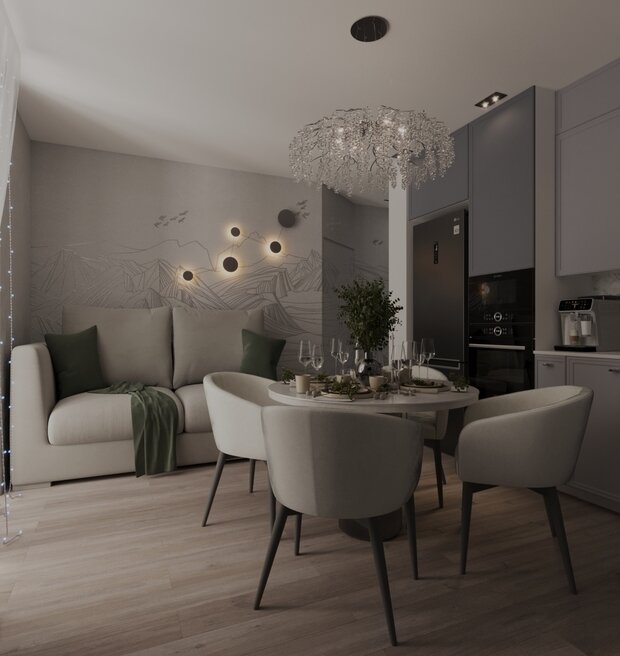 Фото из портфолио Кухня-столовая  – фотографии дизайна интерьеров на INMYROOM