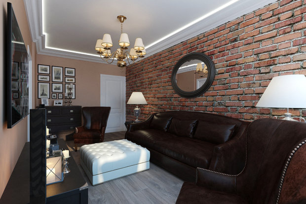Фотография: Гостиная в стиле Прованс и Кантри – фото на InMyRoom.ru