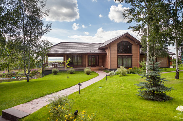 Фото из портфолио Интерьер коттеджа в Нижегородской области – фотографии дизайна интерьеров на INMYROOM