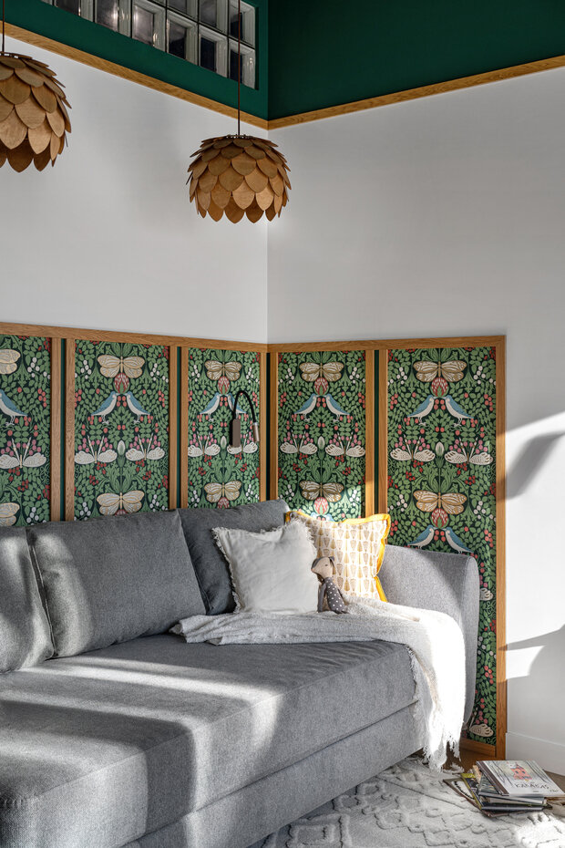 Фотография: Кабинет в стиле Современный, Эклектика, Квартира, Проект дня, Москва, 3 комнаты, Более 90 метров, Анна Малютина, ЖК «Одинград» – фото на INMYROOM