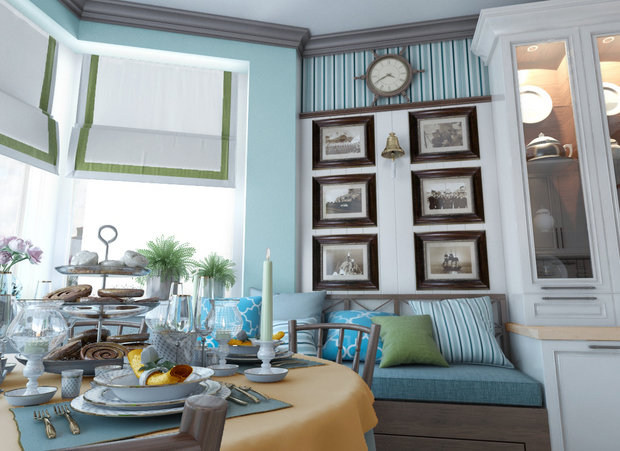 Фото из портфолио Кухня в квартире серии 44 Т – фотографии дизайна интерьеров на INMYROOM