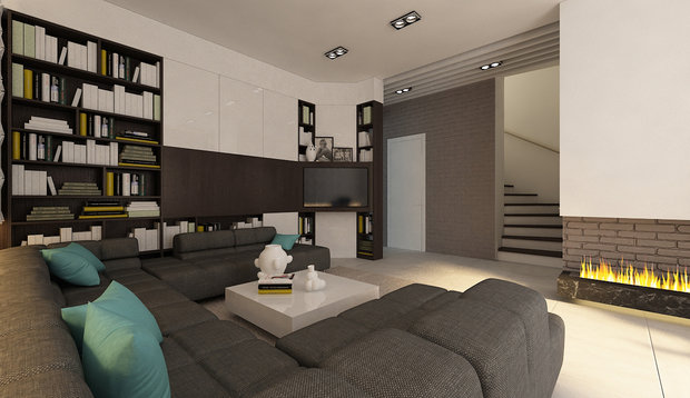 Фото из портфолио Таунхаус – фотографии дизайна интерьеров на INMYROOM
