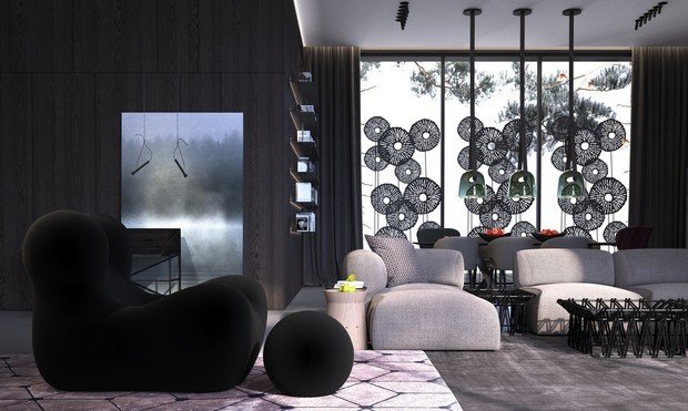 Фото из портфолио Visor House – фотографии дизайна интерьеров на INMYROOM