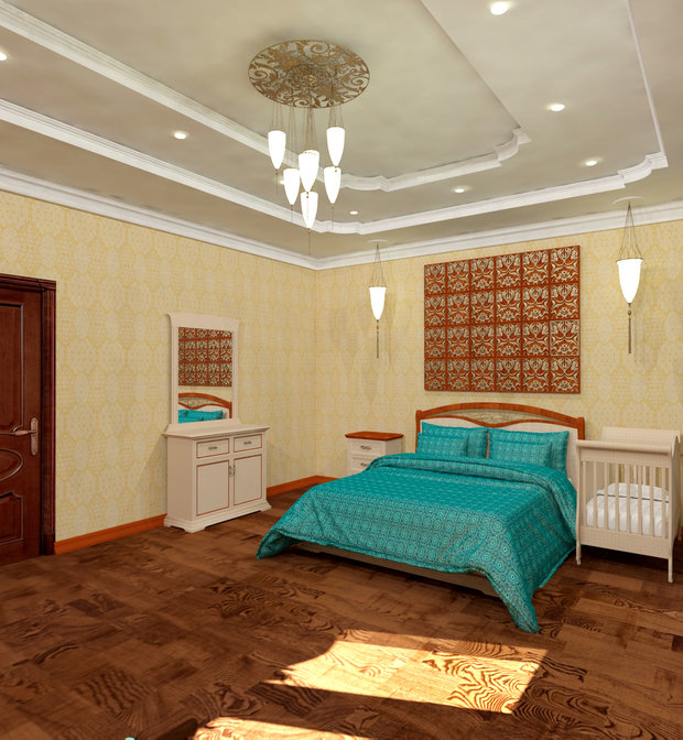 Фото из портфолио Проект загородного жилого дома.  – фотографии дизайна интерьеров на INMYROOM