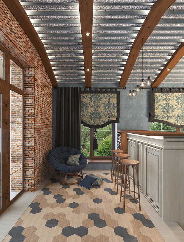 Фото из портфолио Дизай-проект банного комплекса в частном доме – фотографии дизайна интерьеров на INMYROOM