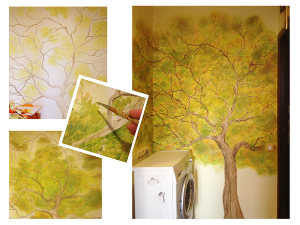 Фото из портфолио Роспись – фотографии дизайна интерьеров на INMYROOM