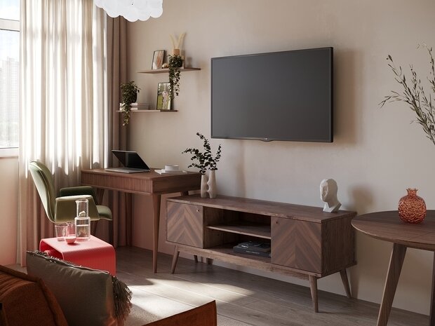 Фотография: Гостиная в стиле Современный, Малогабаритная квартира, Проект дня, Москва, Монолитный дом, 2 комнаты, до 40 метров, Елена Бургонская – фото на INMYROOM