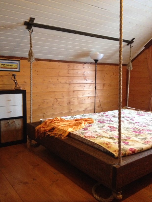 Фото из портфолио Диван-качели – фотографии дизайна интерьеров на INMYROOM