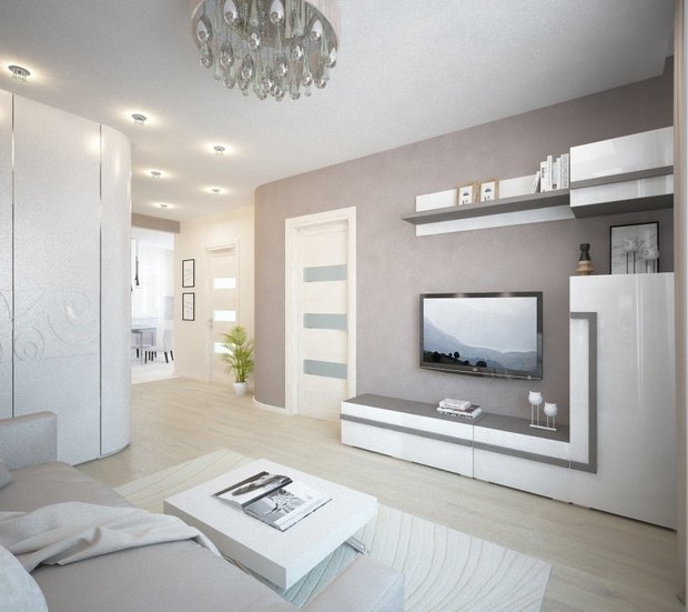 Фото из портфолио Квартира в пастельных тонах – фотографии дизайна интерьеров на INMYROOM