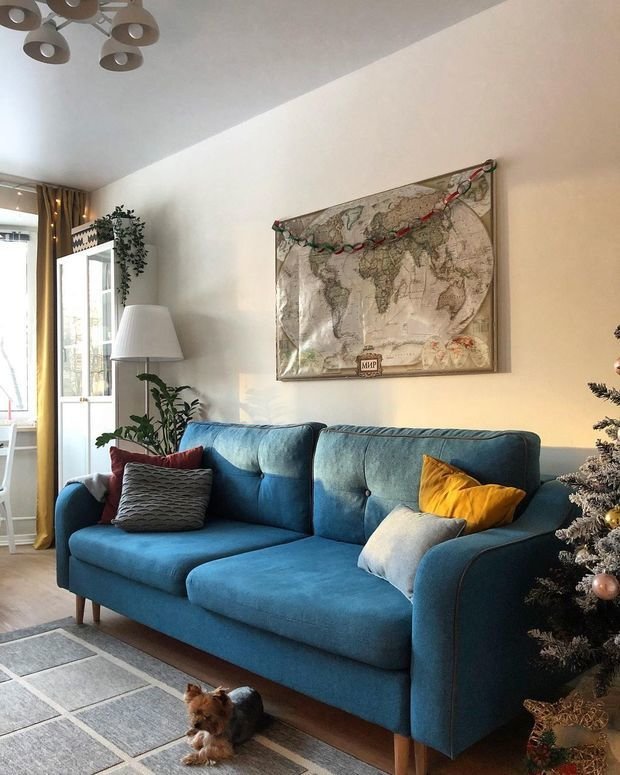 Фотография: Гостиная в стиле Скандинавский, Современный,  – фото на INMYROOM