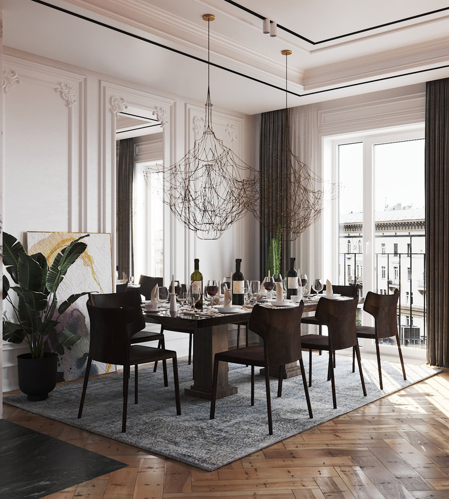 Фото из портфолио Стол в гостиной - 3D визуализация – фотографии дизайна интерьеров на INMYROOM Фото из портфолио Стол в гостиной - 3D визуализация – фотографии дизайна интерьеров на INMYROOM