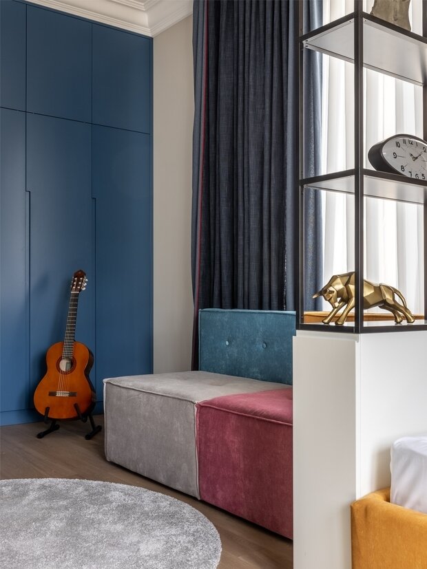 Фотография: Детская в стиле Современный, Квартира, Проект недели, 4 и больше, Более 90 метров, Уфа, АстаховаDesign, Евгения Астахова – фото на INMYROOM