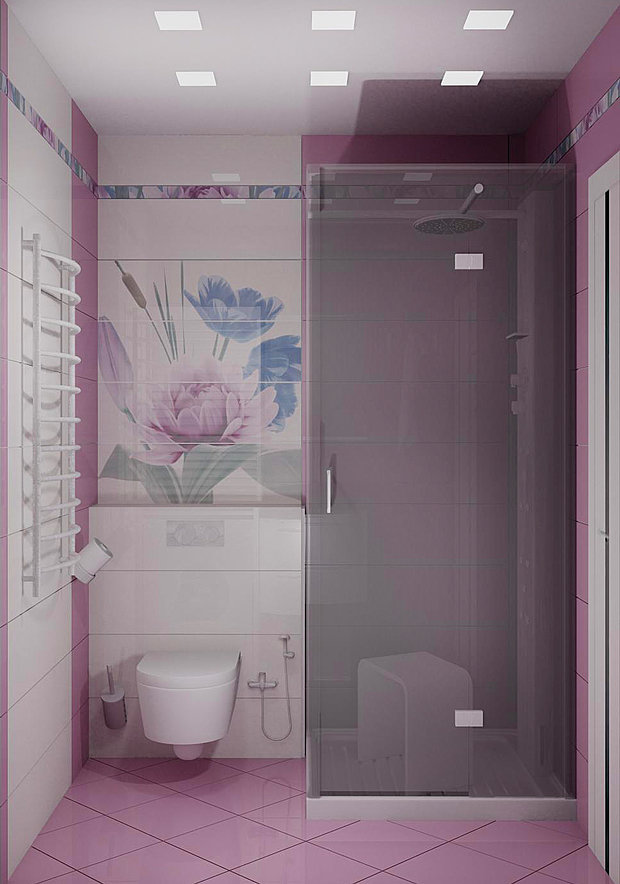 Фото из портфолио Проект однокомнатной квартиры – фотографии дизайна интерьеров на INMYROOM