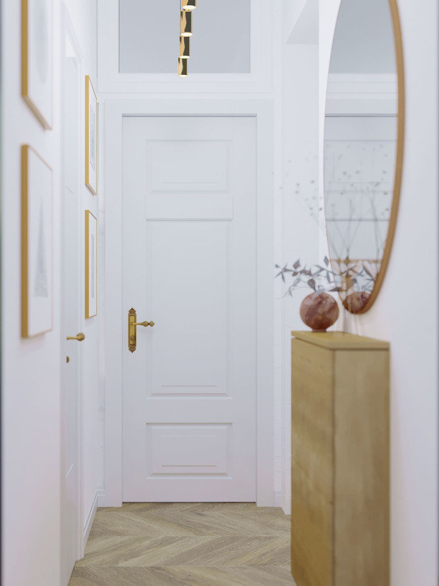 Фото из портфолио Интерьер 3-к. квартиры на 1-й Тверской-Ямской улице в Москве – фотографии дизайна интерьеров на INMYROOM